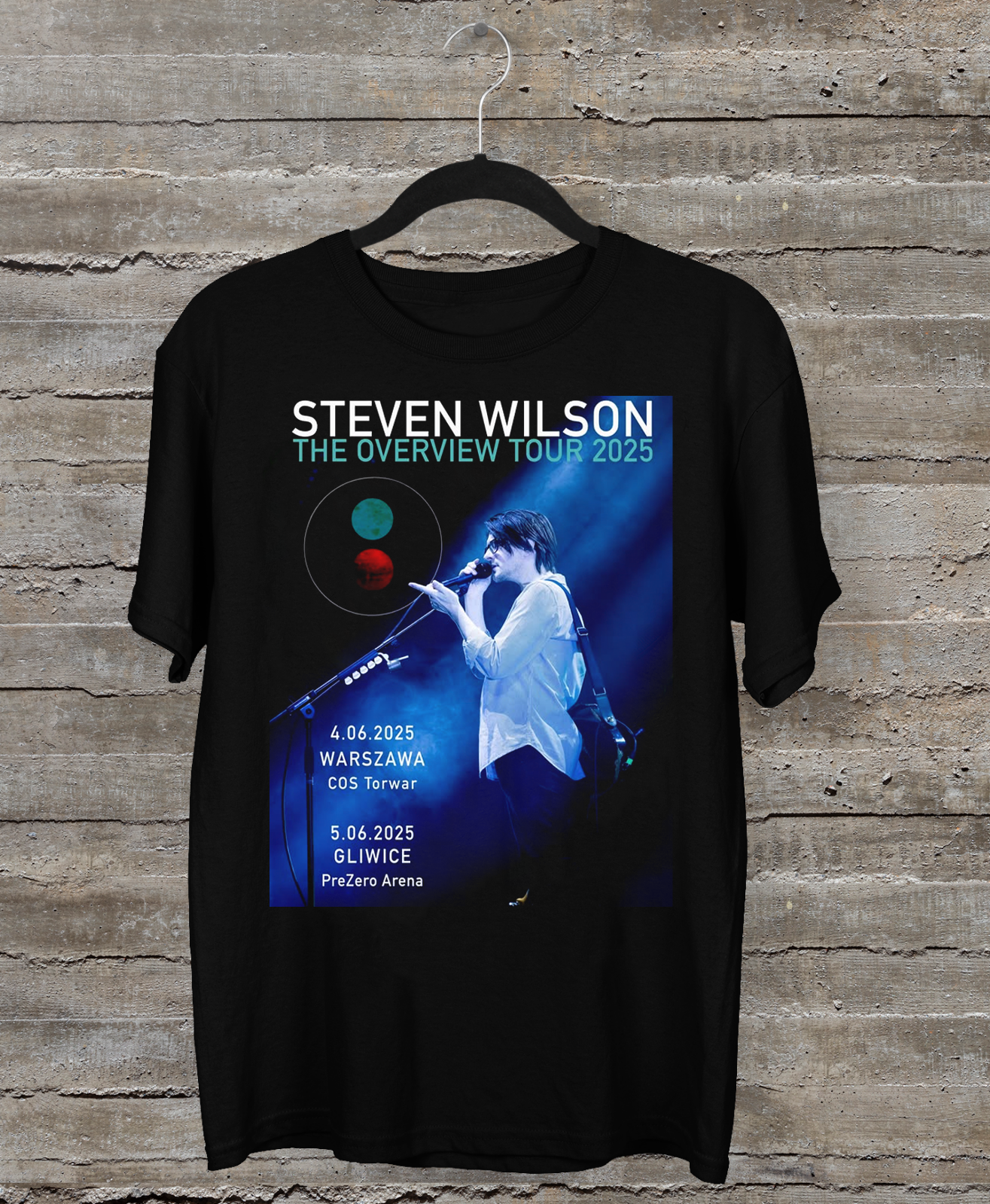 STEVEN WILSON THE OVERVIEW TOUR Jun 2025 T Shirt All Size S-5Xl