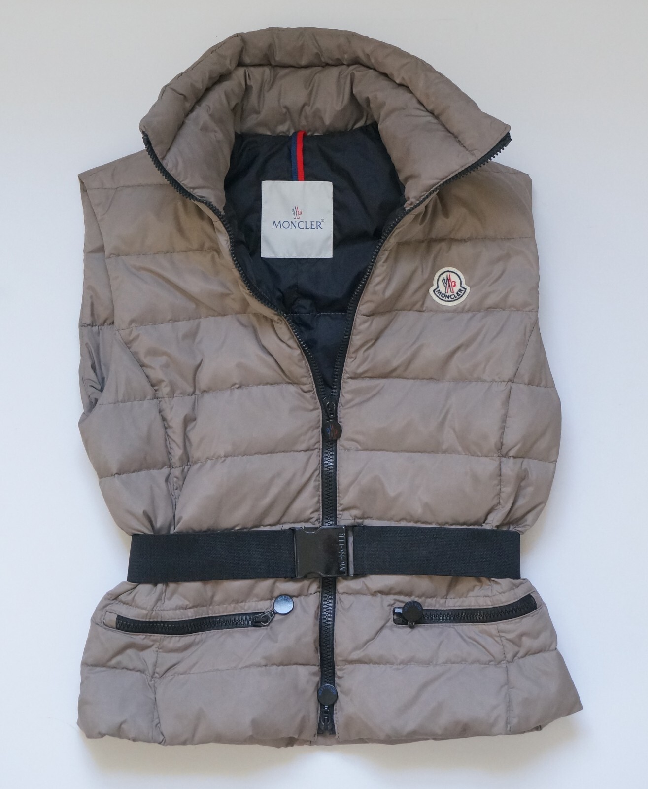 モンクレール MONCLER GAELLE DOWN VEST 3 Moncler GAELLE GILET Vest Down Jacket Black Polyamide ref
