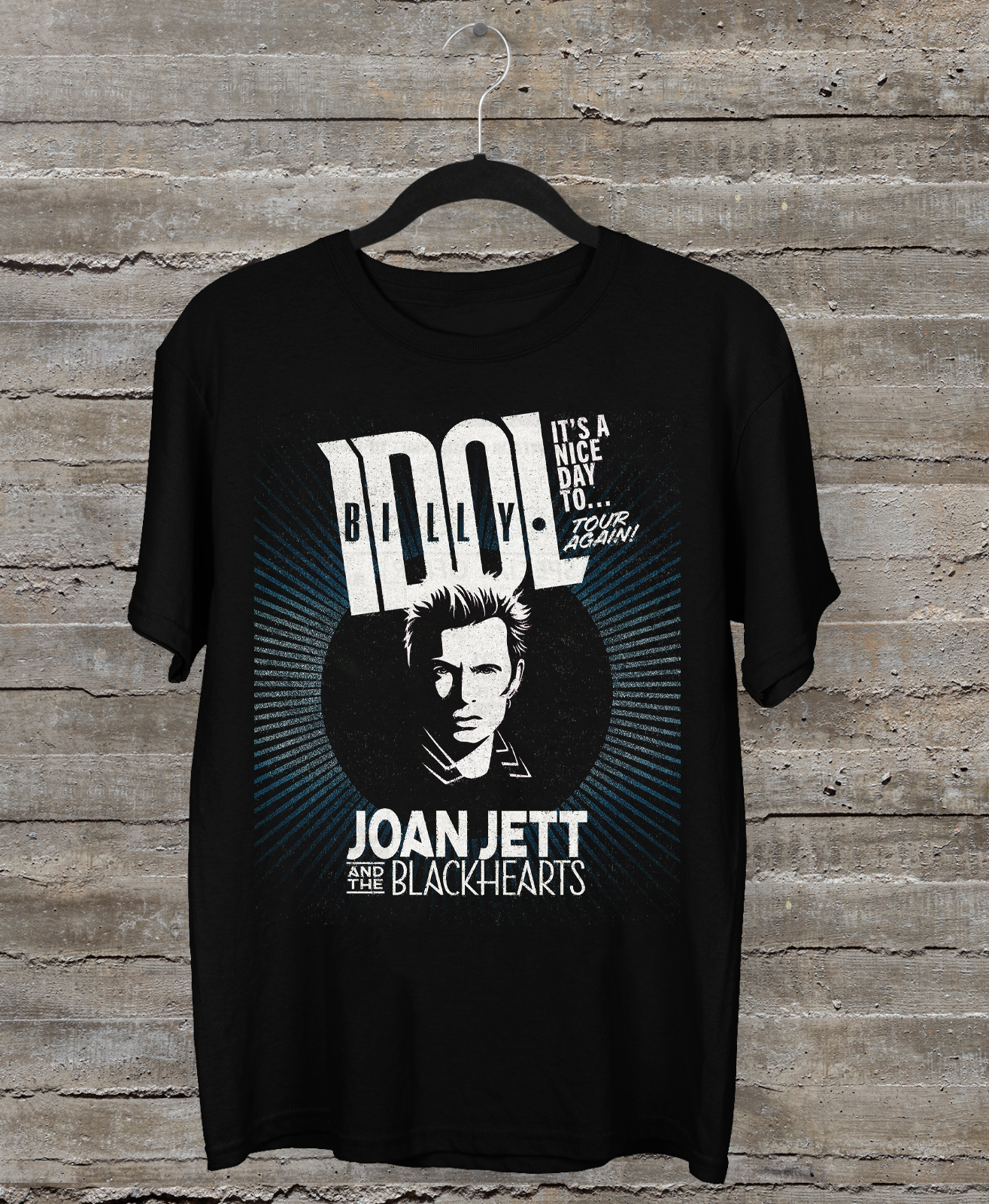 【90s】JOAN JETT Tシャツ US/Mサイズ M&O Knits Joan Jett T-Shirt. Turners T-Shirt worn by Joan Jett. - Worn