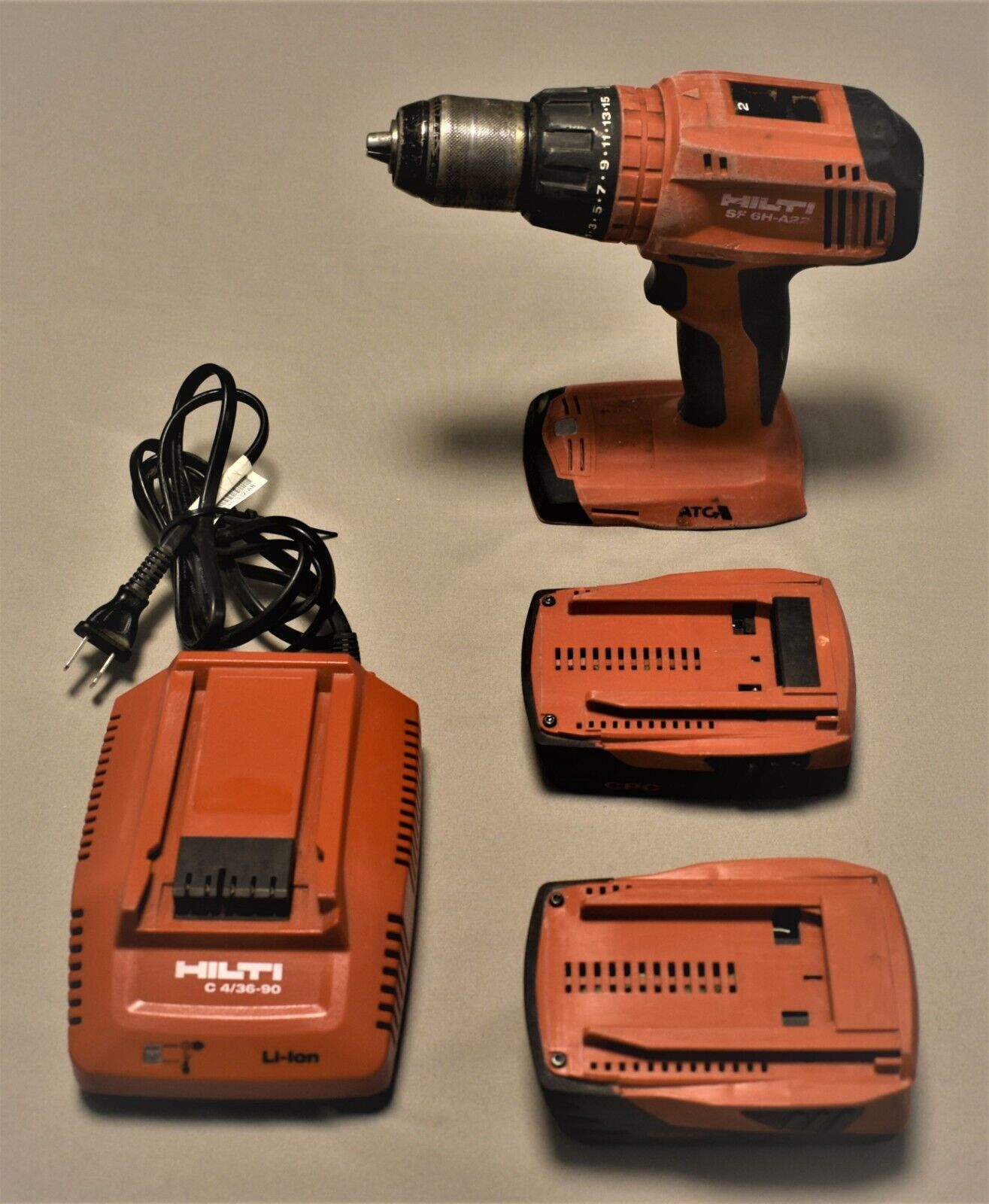 Hilti SF 6H-A22 Cordless Hammer Drill with (2) Batteries and Hilti SF 6H-A22 Cordless Hammer Drill with (2) Batteries and