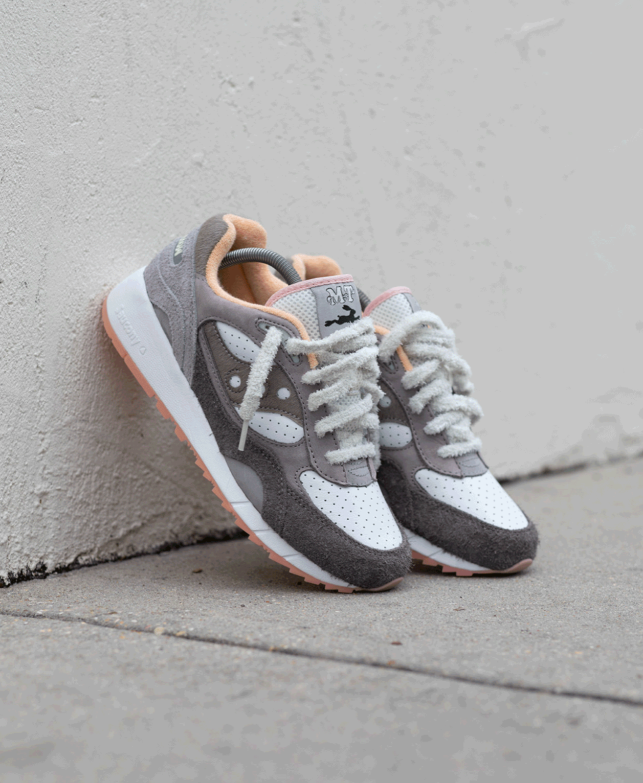 Pre-owned Saucony X Maybe Tomorrow Shadow 6000 Mens Kith (new Balance 990 Style) Size 10.5 In White