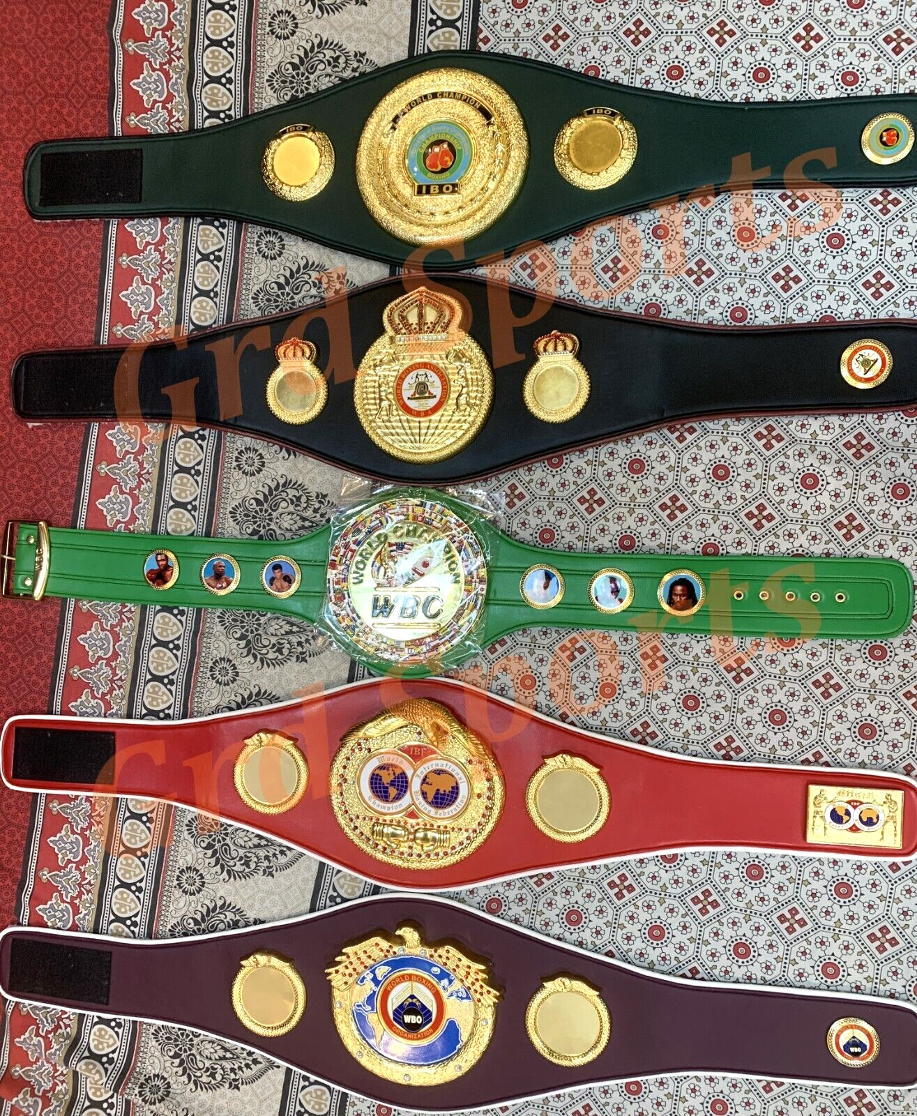 IBFとWBOチャンピオンベルト Ultimate Boxing Championship Adult Belt Collection - WBC