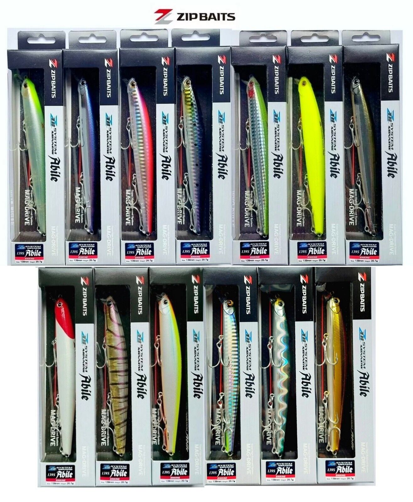 ZipBaits ZBL System Minnow Abile 139S,Saltwater Lure,Sea ZipBaits ZBL System Minnow Abile 139S,Saltwater Lure,Sea