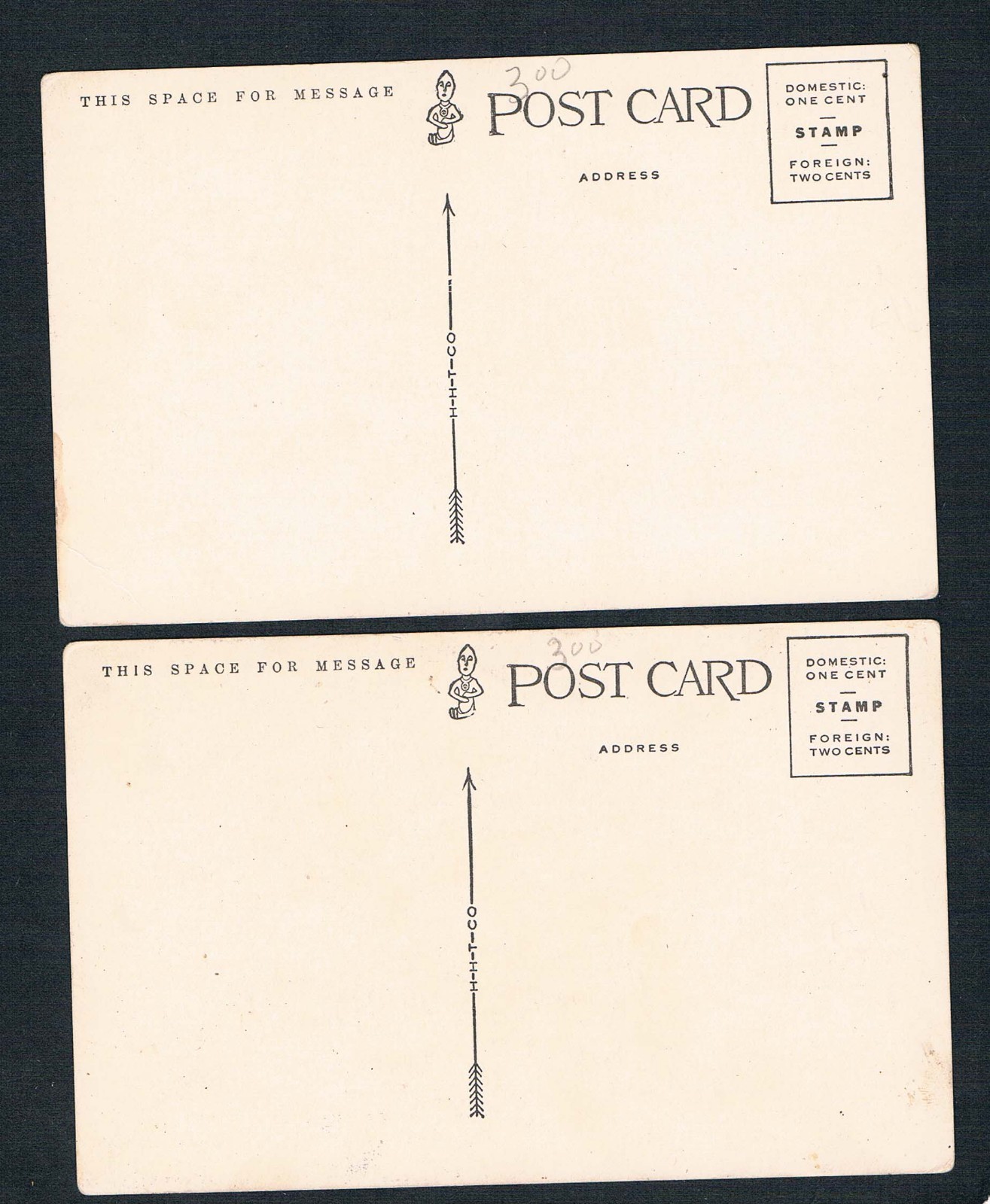 Cowboys on Bucking Broncos 1912 Post Cards H.H. Tammen and U.U.U.R. Co.