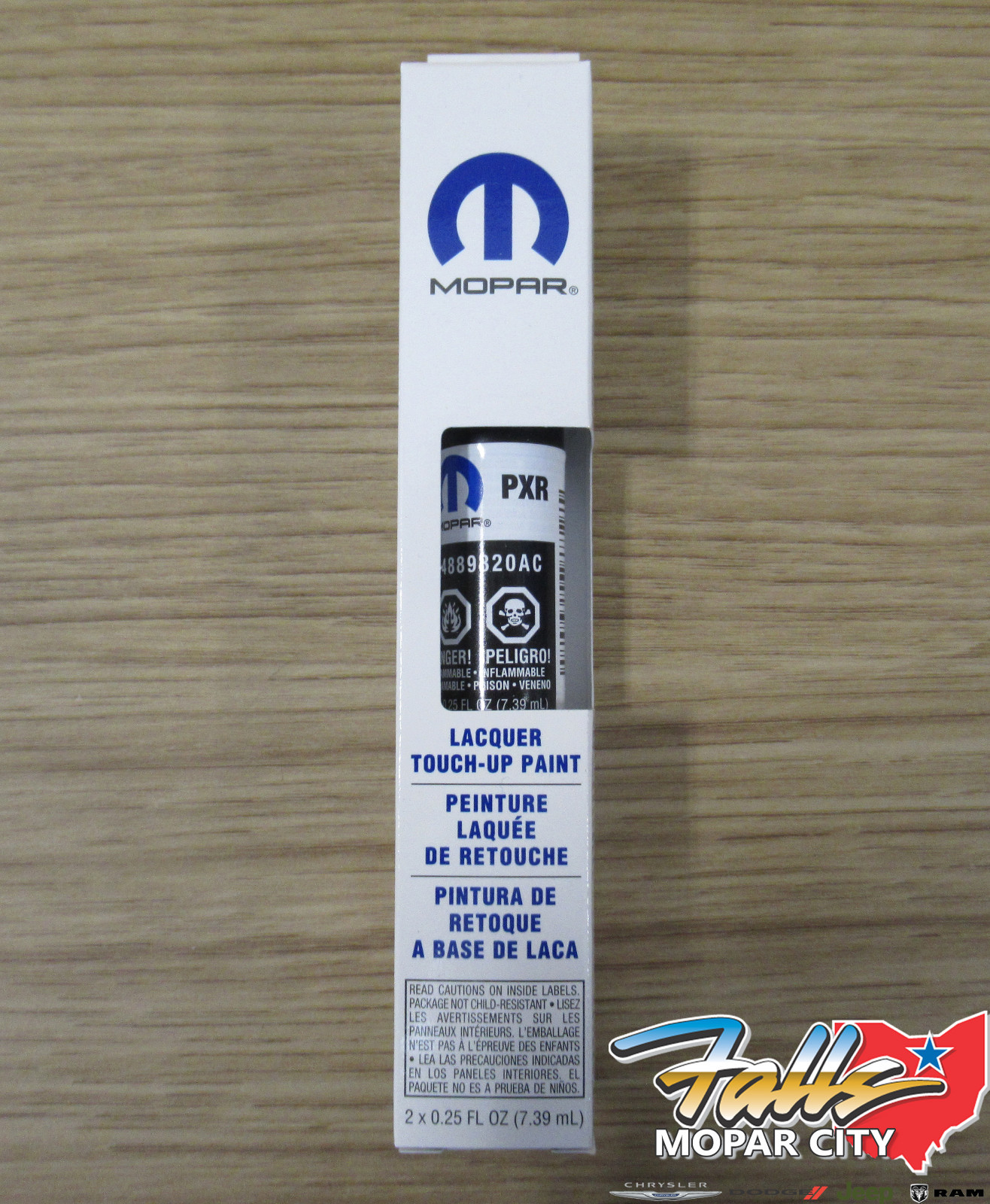 Chrysler Dodge Jeep Ram PXR Brilliant Black Crystal Touch Up Paint