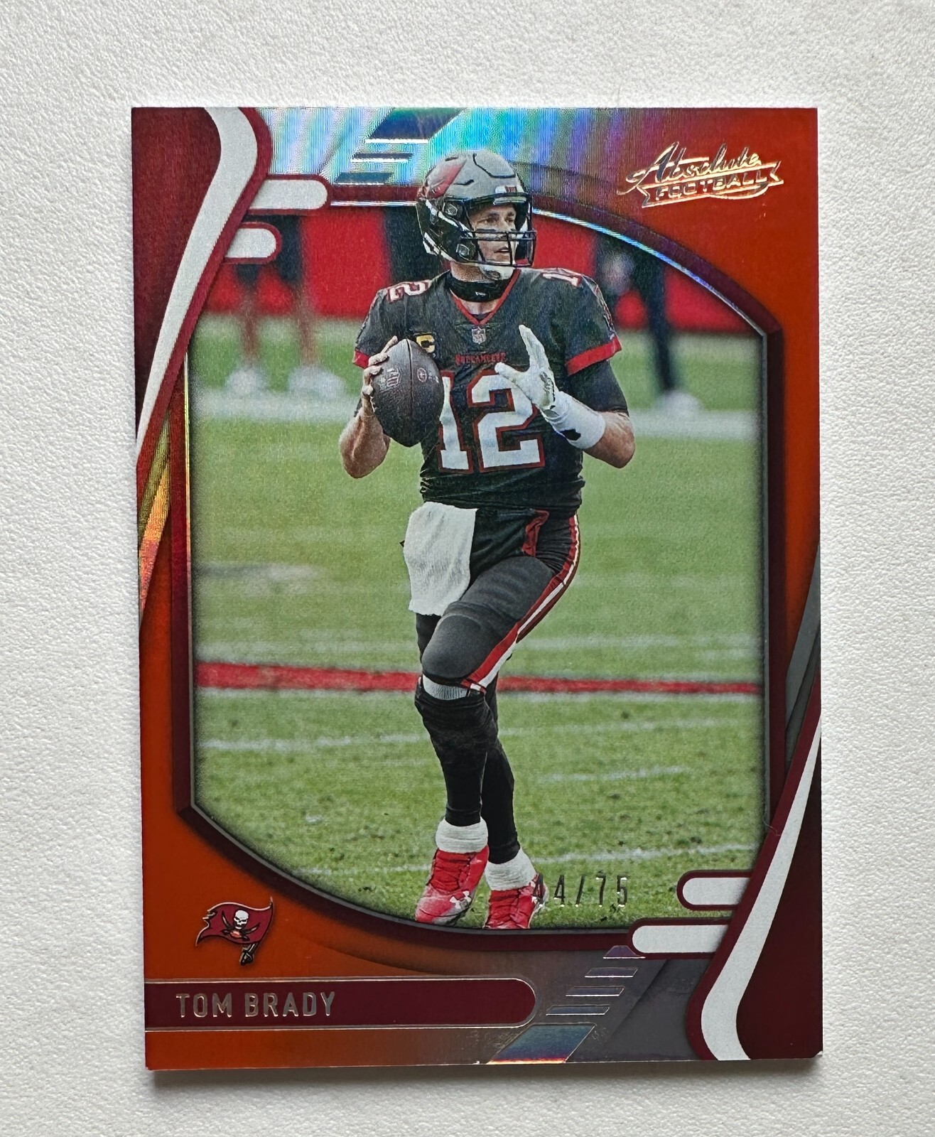 2021 Absolute Spectrum Orange #91 Tom Brady /75 #X6369 | eBay