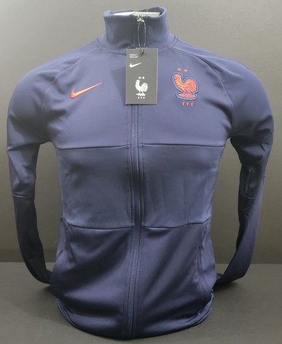 Nike FFF France I96 Jacket 20/21, Navy/Red, Size S | eBay
