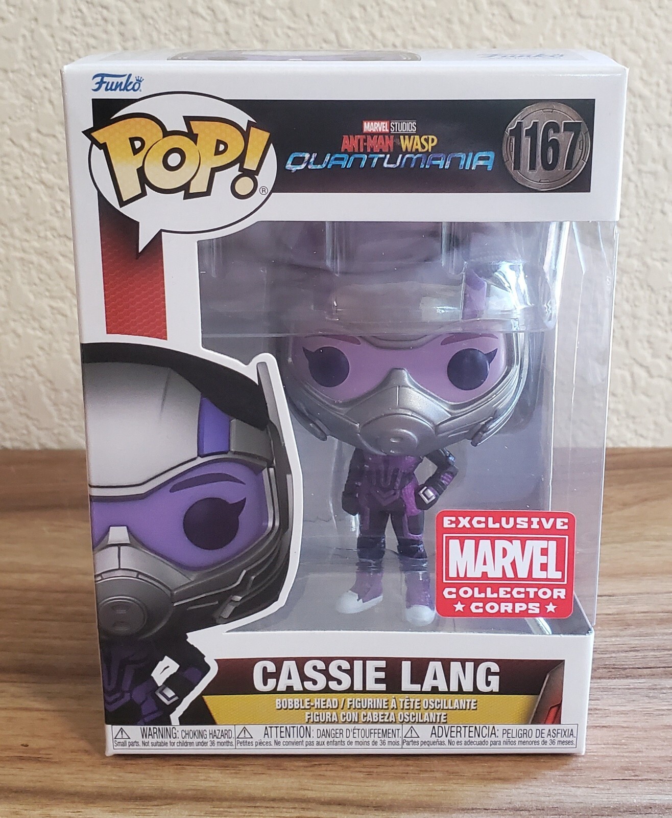 Figurine Pop Ant-Man Et La Guêpe : Quantumania [Marvel] #1138 Pas Cher : La Guêpe [Chase - 8