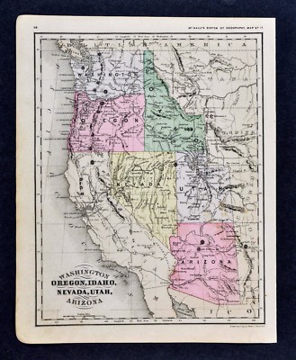 California Nevada Arizona Map
