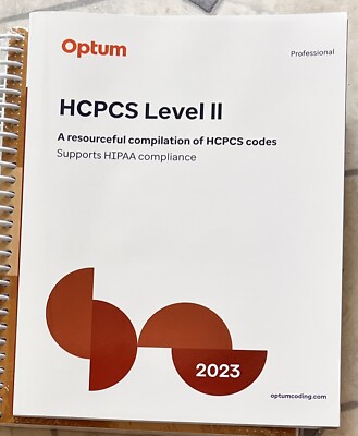 2023 HCPCS Level II Professional - Paperback, by Optum - New h