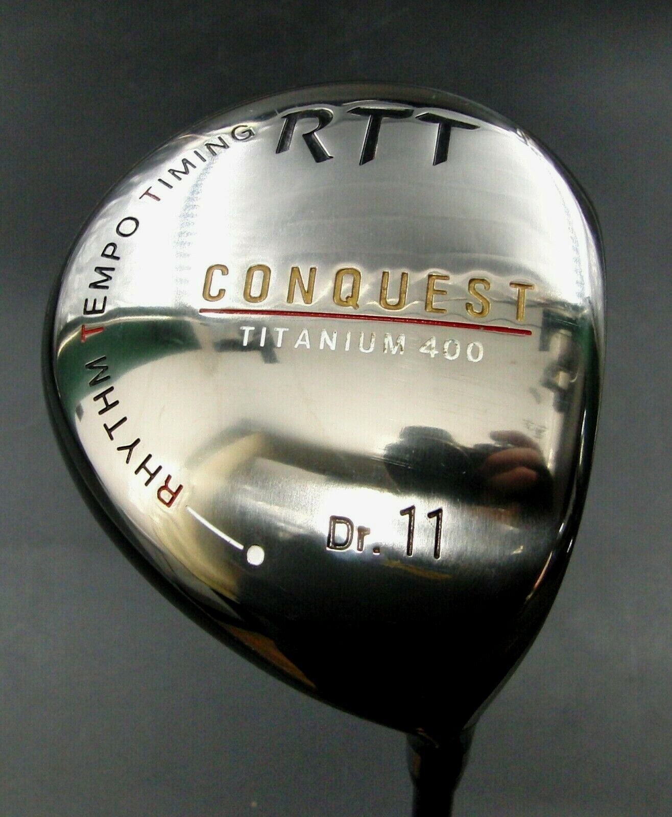 Japanese RTT Conquest Dr 11 Driver Stiff Graphite Shaft RTT Grip Japanese RTT Conquest Dr 11 Driver Stiff Graphite Shaft RTT Grip