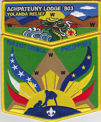 OA, Achpateuny (498/803) Typhoon Yolanda Relief Fundraiser Set, $100 (S-35/X-7)