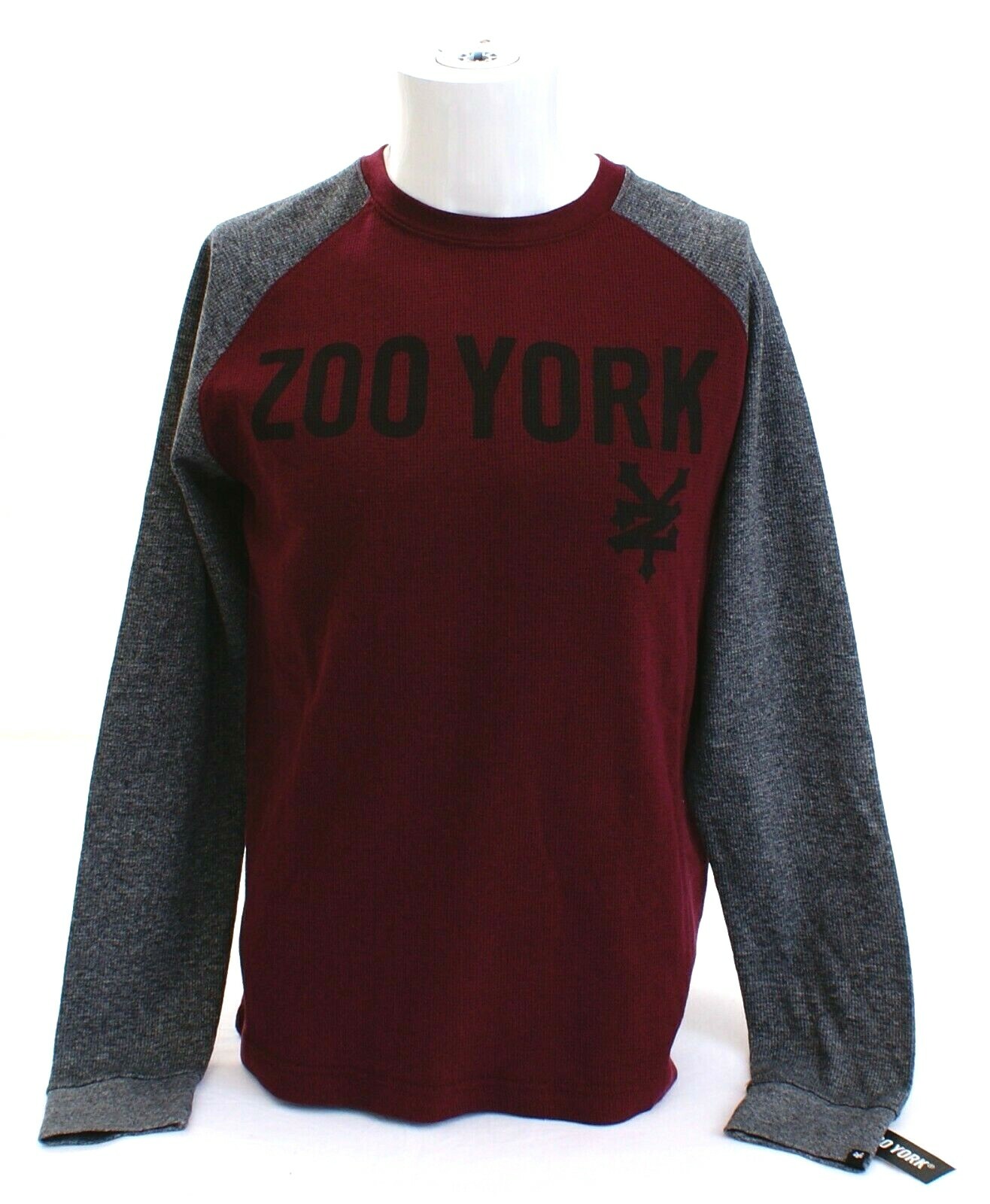 ZOO YORK ラガーシャツ ベージュ UNISEX】オーバーシルエット