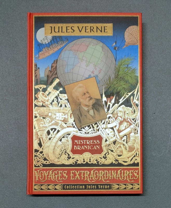 Jules Verne : Mistress Branican  ~ Voyages Extraordinaires  ~ Editions Atlas 200