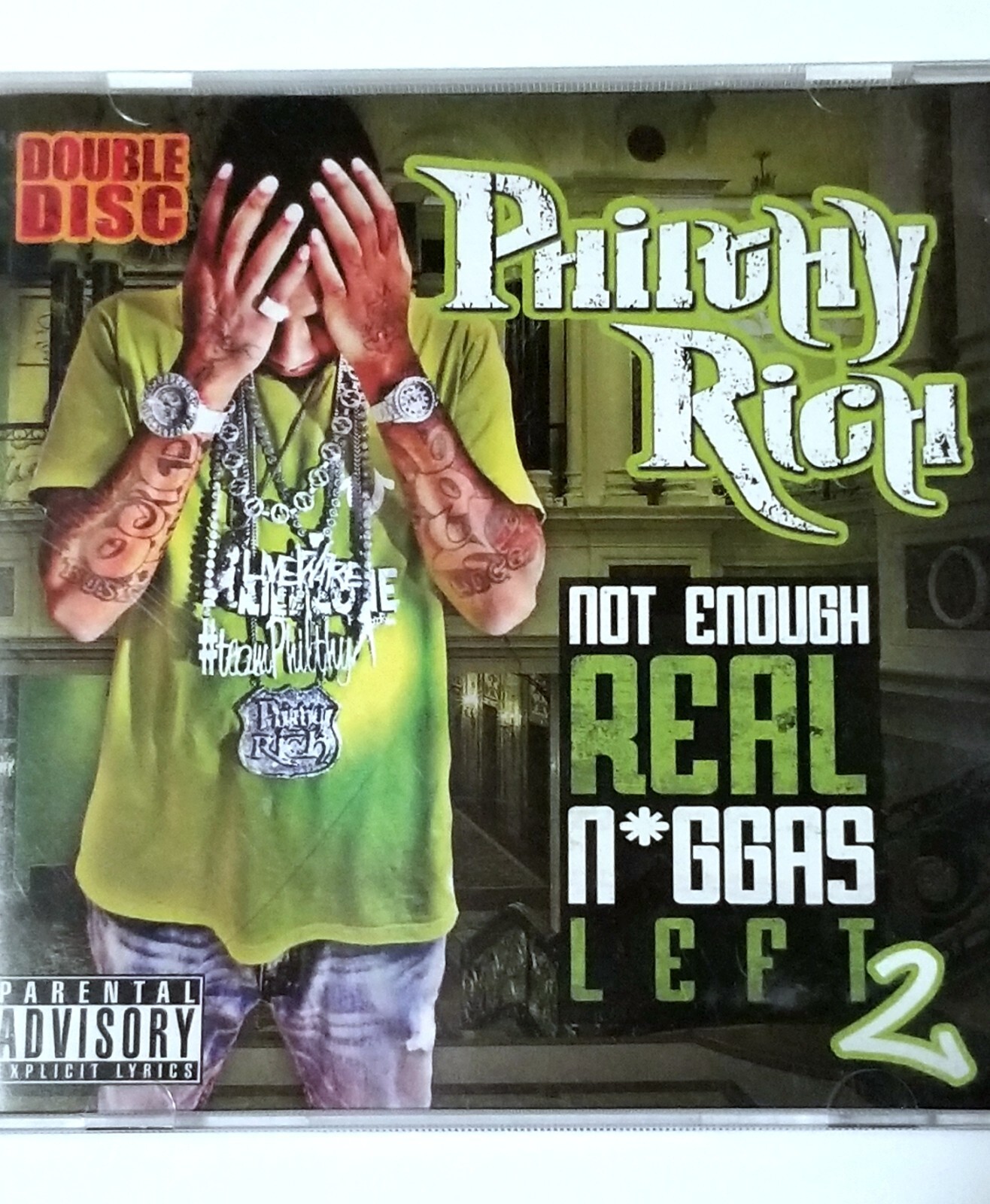 PHILTHY RICH 2 CD NOT ENOUGH REAL II PRIVATE HIPHOP G FUNK
