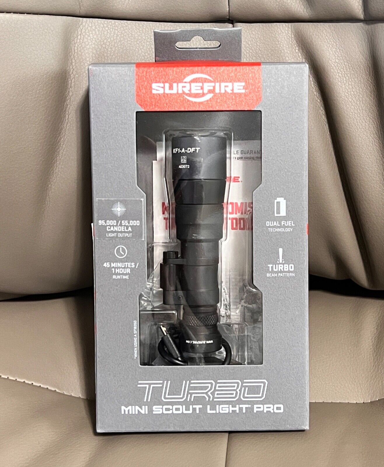 SureFire Turbo Mini Scout Light Pro WeaponLights, 650 Lumens SureFire Turbo Mini Scout Light Pro WeaponLights, 650 Lumens