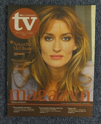 NATASCHA McELHONE mag.COVER 4/2010 Poland Barack Obama,George Bush,Ronald Reagan