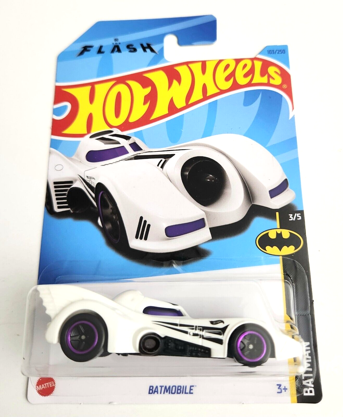 Batmobile White #103 - 2023 Batman