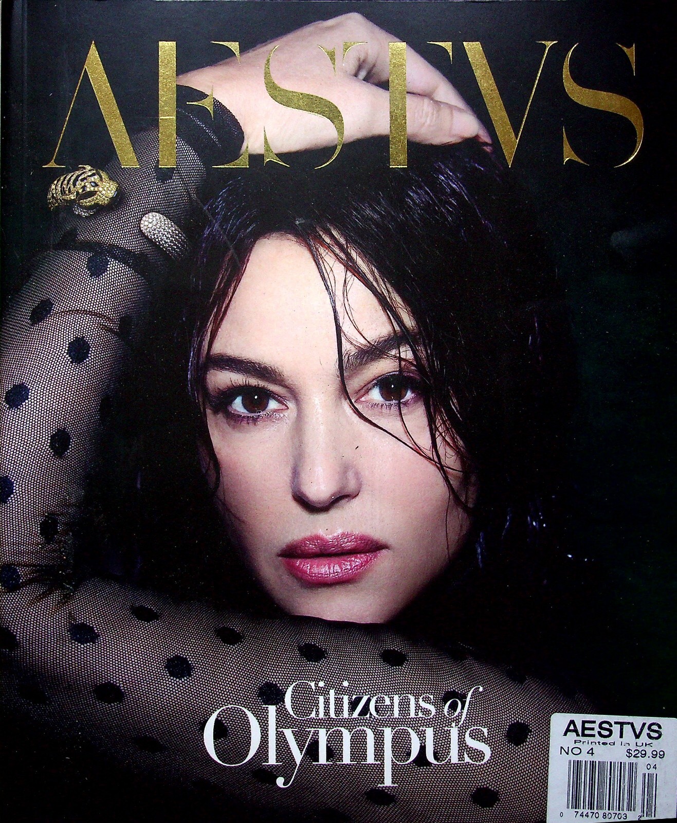 洋書 monika bellcci AESTVS NO 4 FASHION MAGAZINE MONICA BELLUCCI 2016 CITIZENS OF