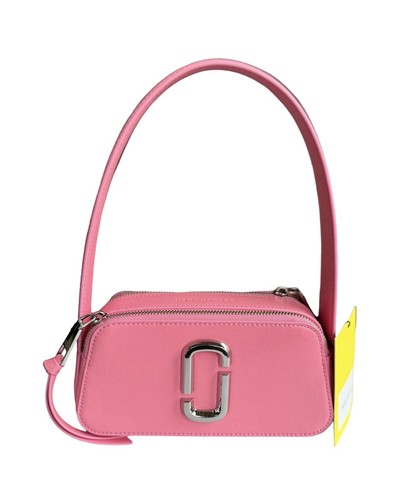 ショルダーバッグ・ポシェット The Shoulder Bag - Marc Jacobs - Leather - Pink Marc Jacobs The Snapshot Shoulder Bag Studded Saffiano
