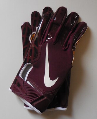 Nike Vapor Jet 5.0 Football Gloves NCAA Team Minnesota Gophers Men XL