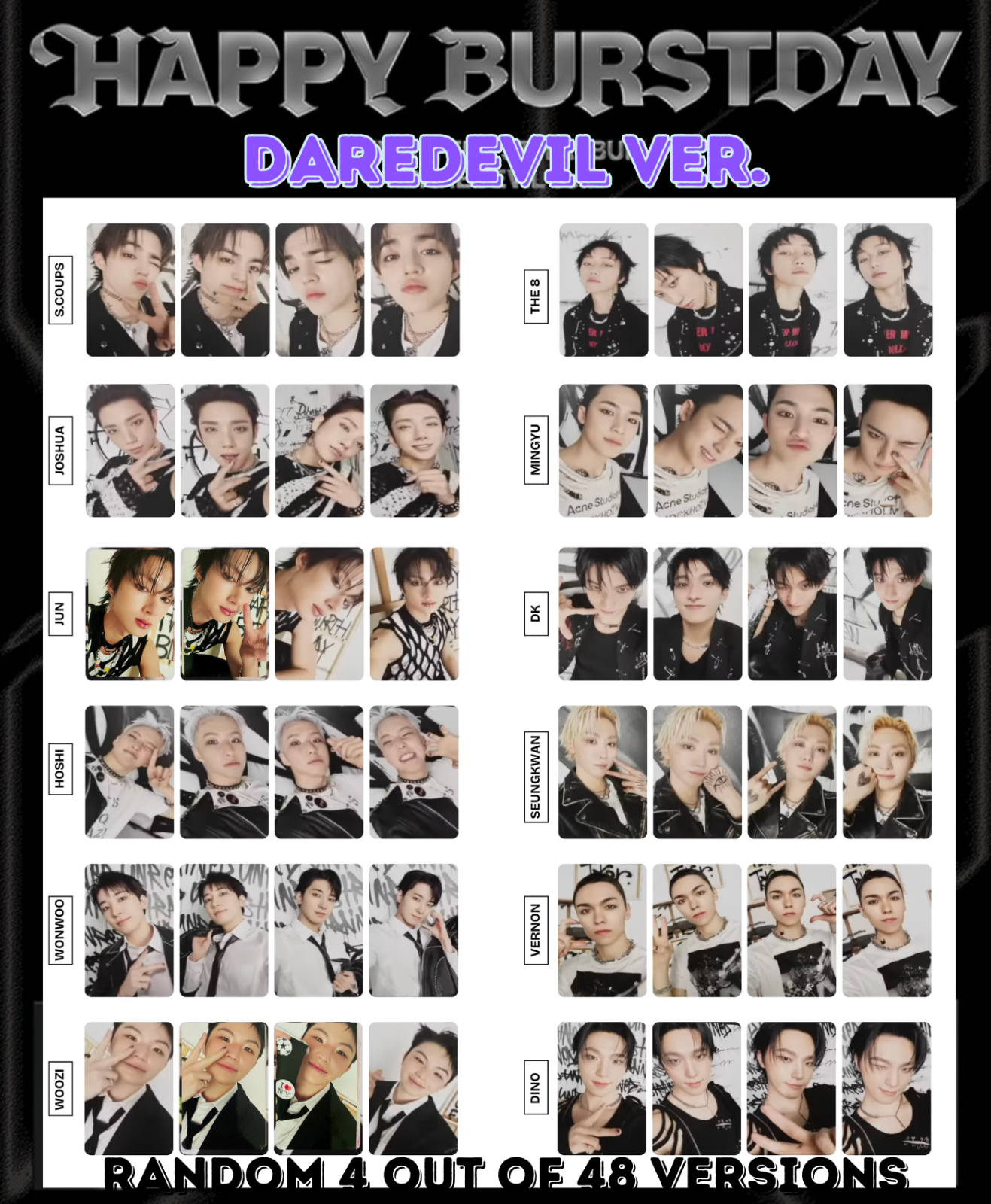 SEVENTEEN TSUTAYA DAREDEVIL トレカ12種コンプ×10 SEVENTEEN TSUTAYA