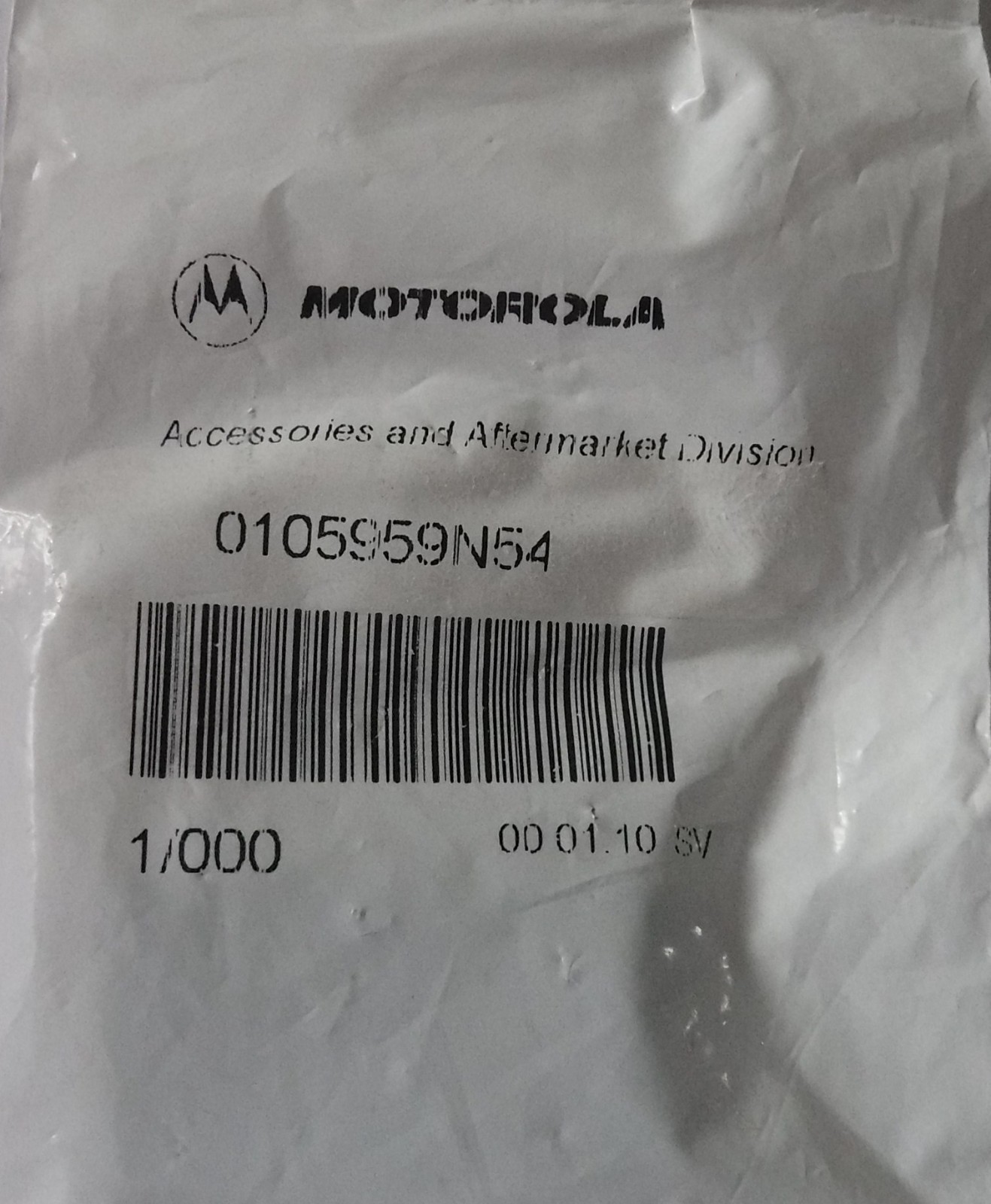 0105959N54 Motorola RSM Lapel Mic Clip -  ***NEW***