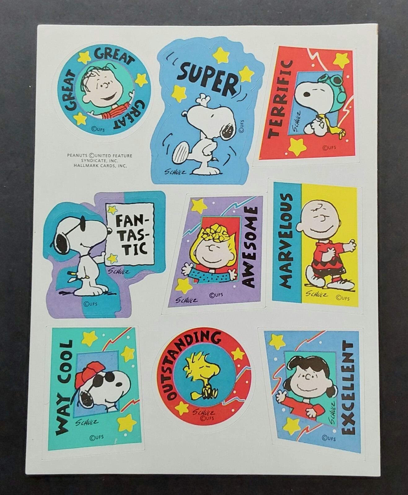 Vintage Hallmark Peanuts Snoopy Charlie Brown And Friends