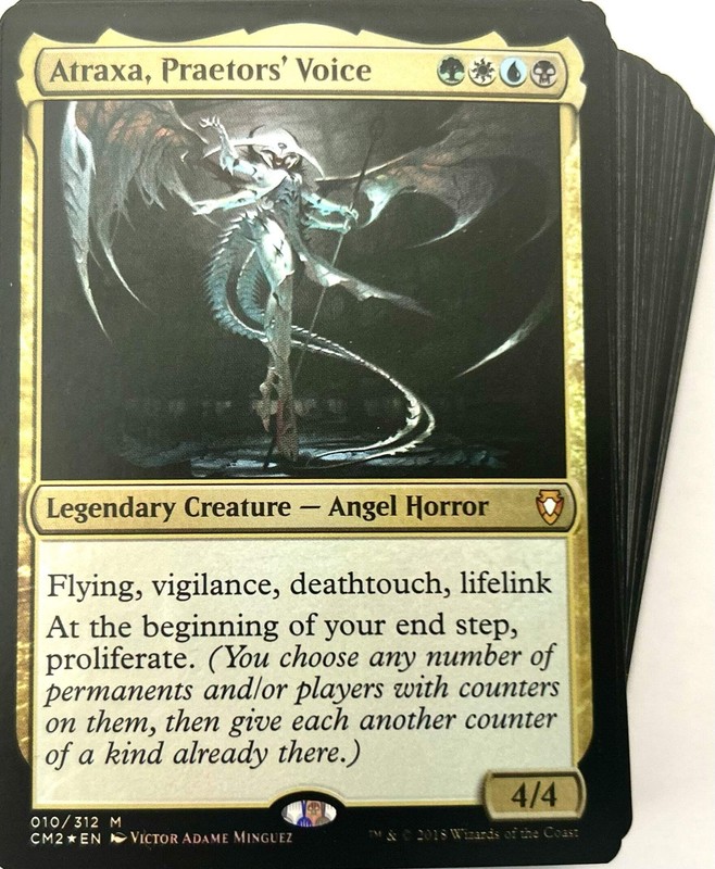 ***Custom Commander Deck*** Atraxa, Praetors' Voice - 1/1 Counters -