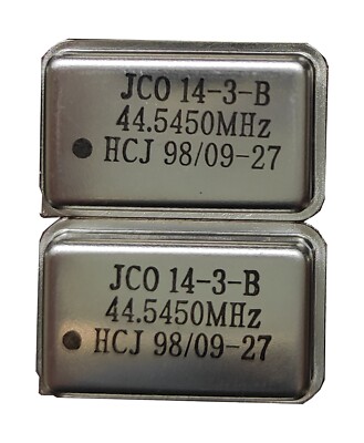 44.5450 MHZ Full Can Footprint Dip14 3V3-5V Crystal Oscillator 2 PCS