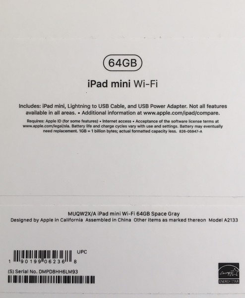 Apple Ipad Mini 5th Gen Brand New Wifi 64gb Space Grey Muqw2x 47 A Ipads Gumtree Australia Melville Area Bateman