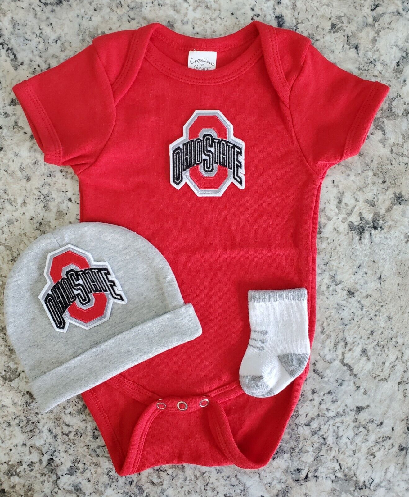 Ohio state newborn/baby clothes Ohio State baby gift Buckeye