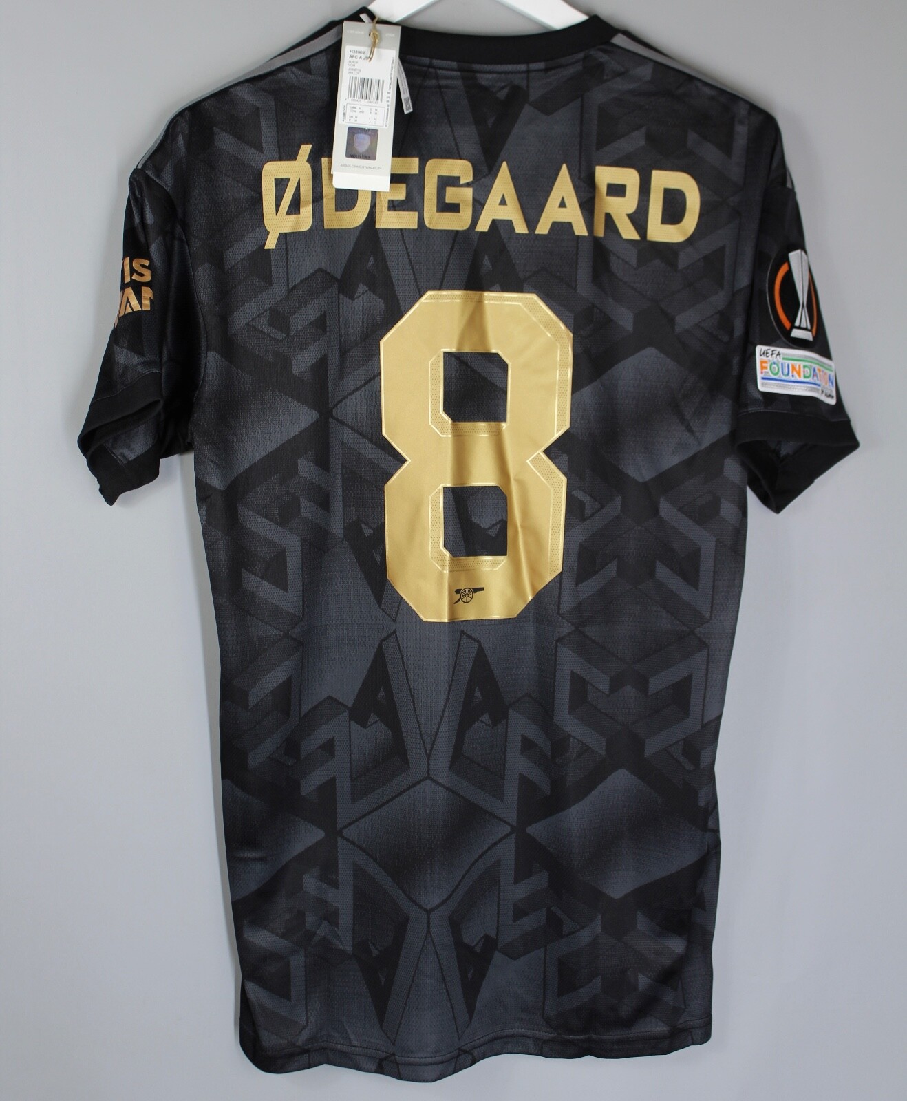 アーセナル　ホーム　オーセンティックユニフォーム　ØDEGAARD 8番　3XL アーセナル ホーム オーセンティックユニフォーム ØDEGAARD 8番 3XL