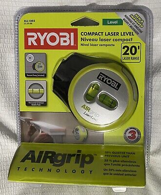 ryobi compact laser level airgrip technology ell1002 0025525 295709668860