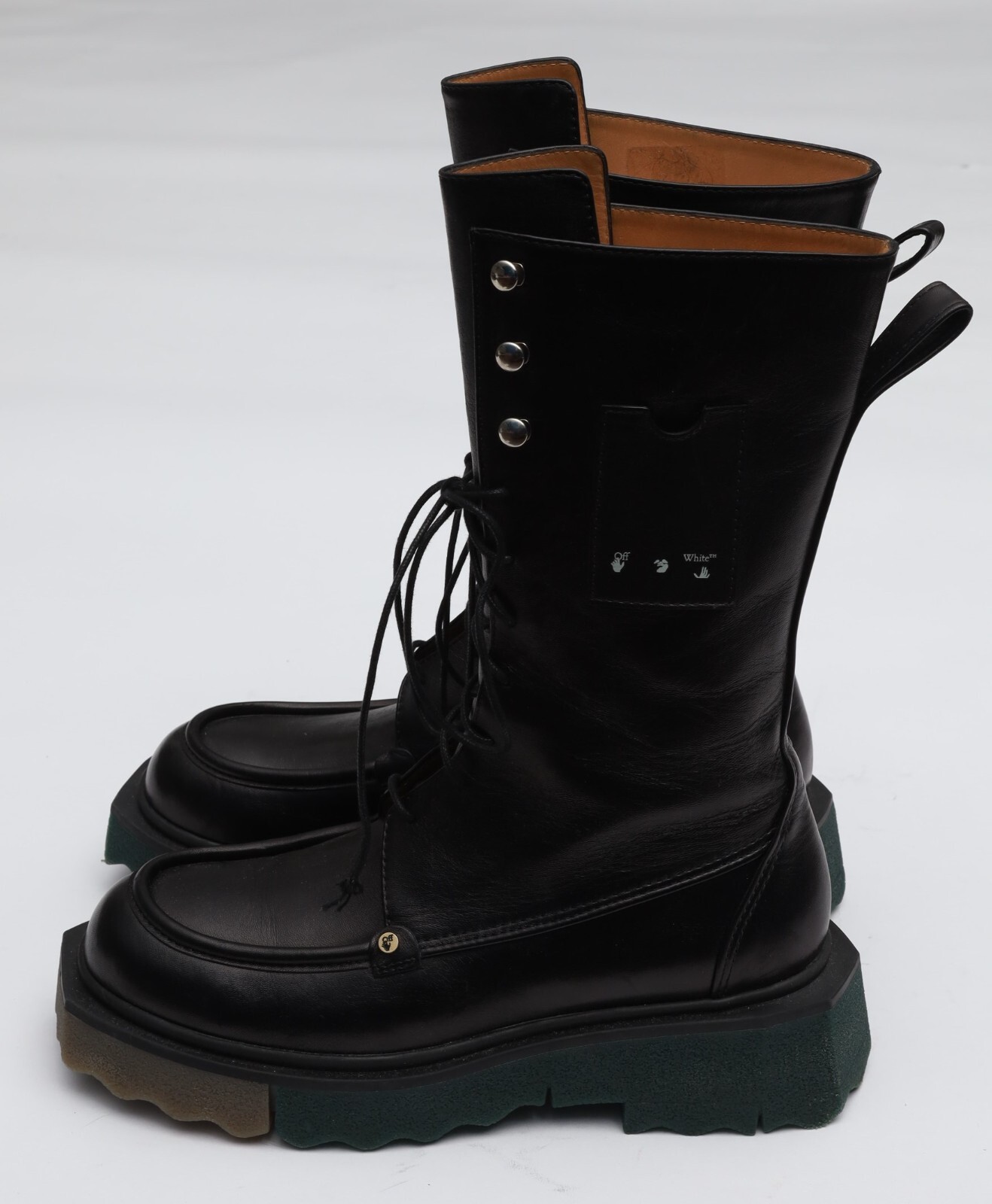 靴 Off White Sponge Leather paraboot 41 Off White Sponge | Grailed