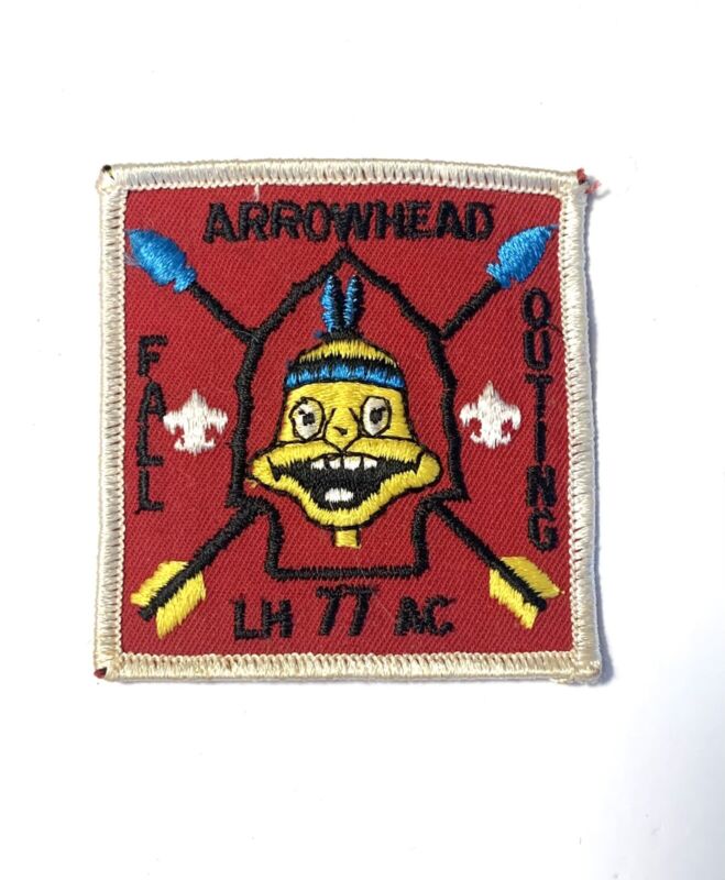 Vintage Arrowhead Fall Outing 1977 Patch