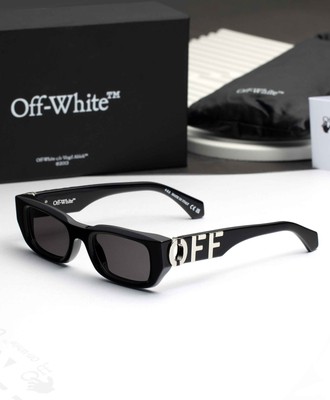 OFF-WHITE OFF-WHITE OERI124S24PLA0011007 FILLMORE BLACK SUNGLASSES