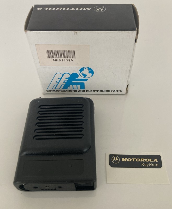 Motorola Keynote Pager Front Housing Kit Black NHN8138A & Name