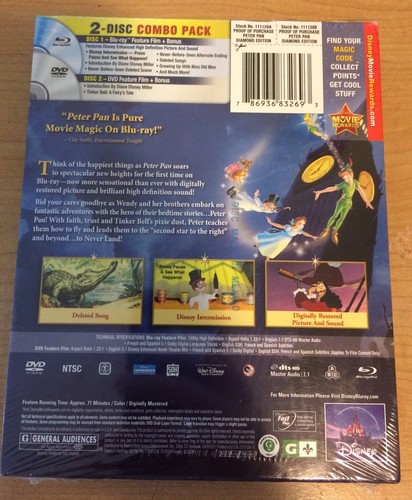 Peter Pan Diamond Edition Target Exclusive Brand New (RARE)