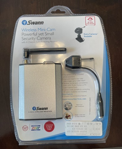 Swann Wireless Mini-Cam Security Camera  14533-2