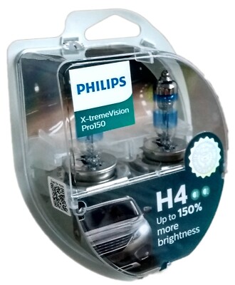 H4 PHILIPS X-treme Vision Pro150 2st 12342XVP-S2