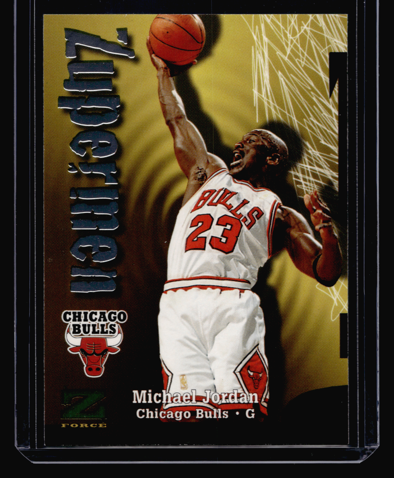 Michael Jordan Zupermen Skybox Z Force 1997-98 Card #190