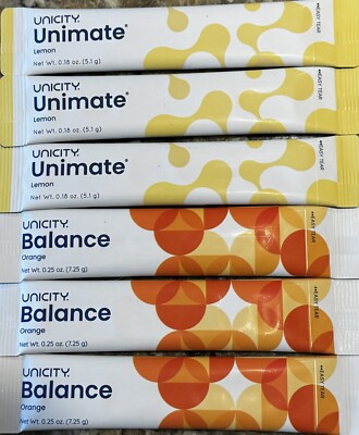 UNICITY | Unimate Lemon & Balance Orange | Dietary Supplements  | Free Shipping