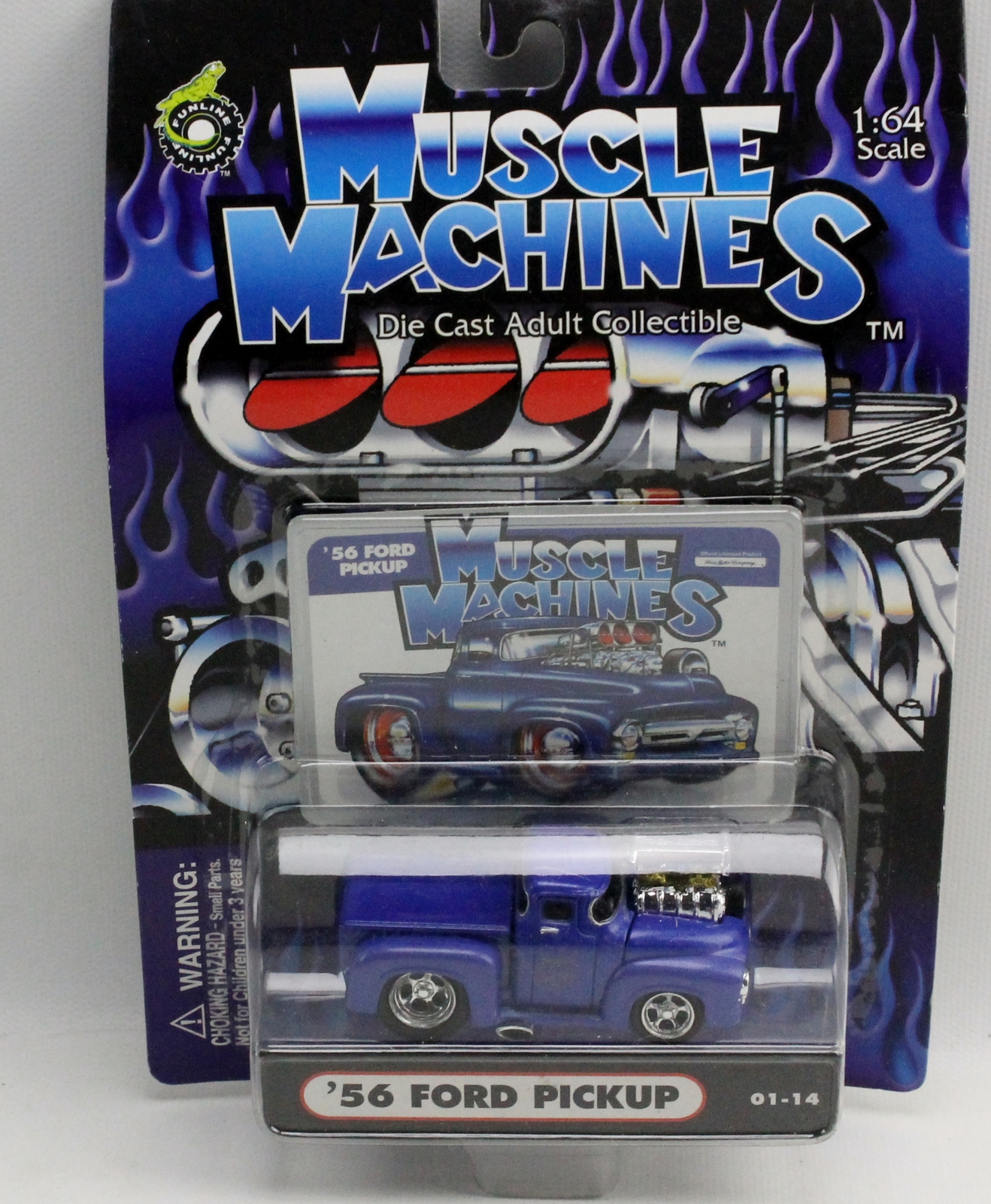 Muscle Machines 1:64 56 Ford Pickup 01-14 Die Cast Car | eBay