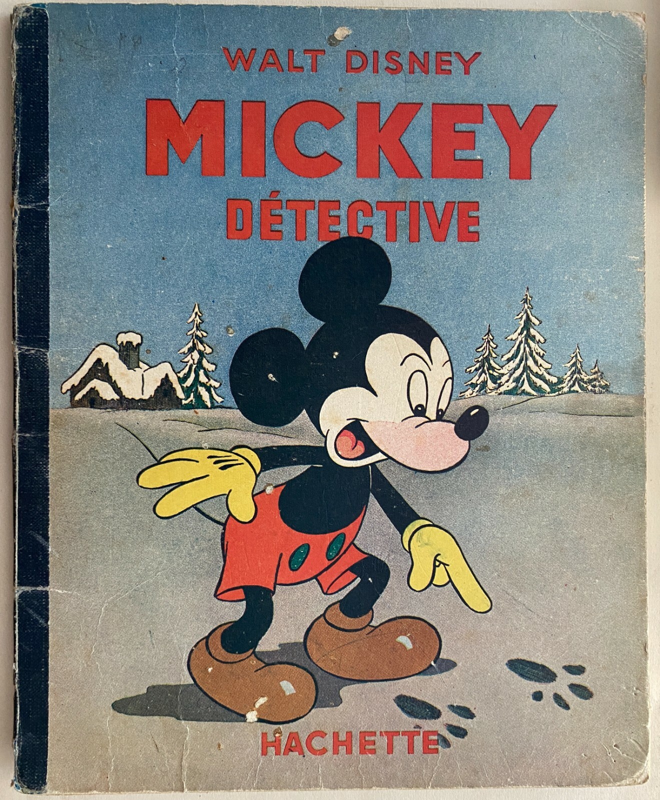 アンティーク雑貨 1950 Walt Disney MICKEY MAGAZINE VINTAGE Official Walt Disney World Mickey Mouse 5x7.25