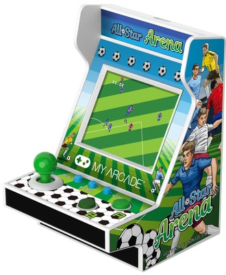 MY ARCADE All-Star Arena Pico Player- 3.75'' Fully Playable Portable Tiny Arca...