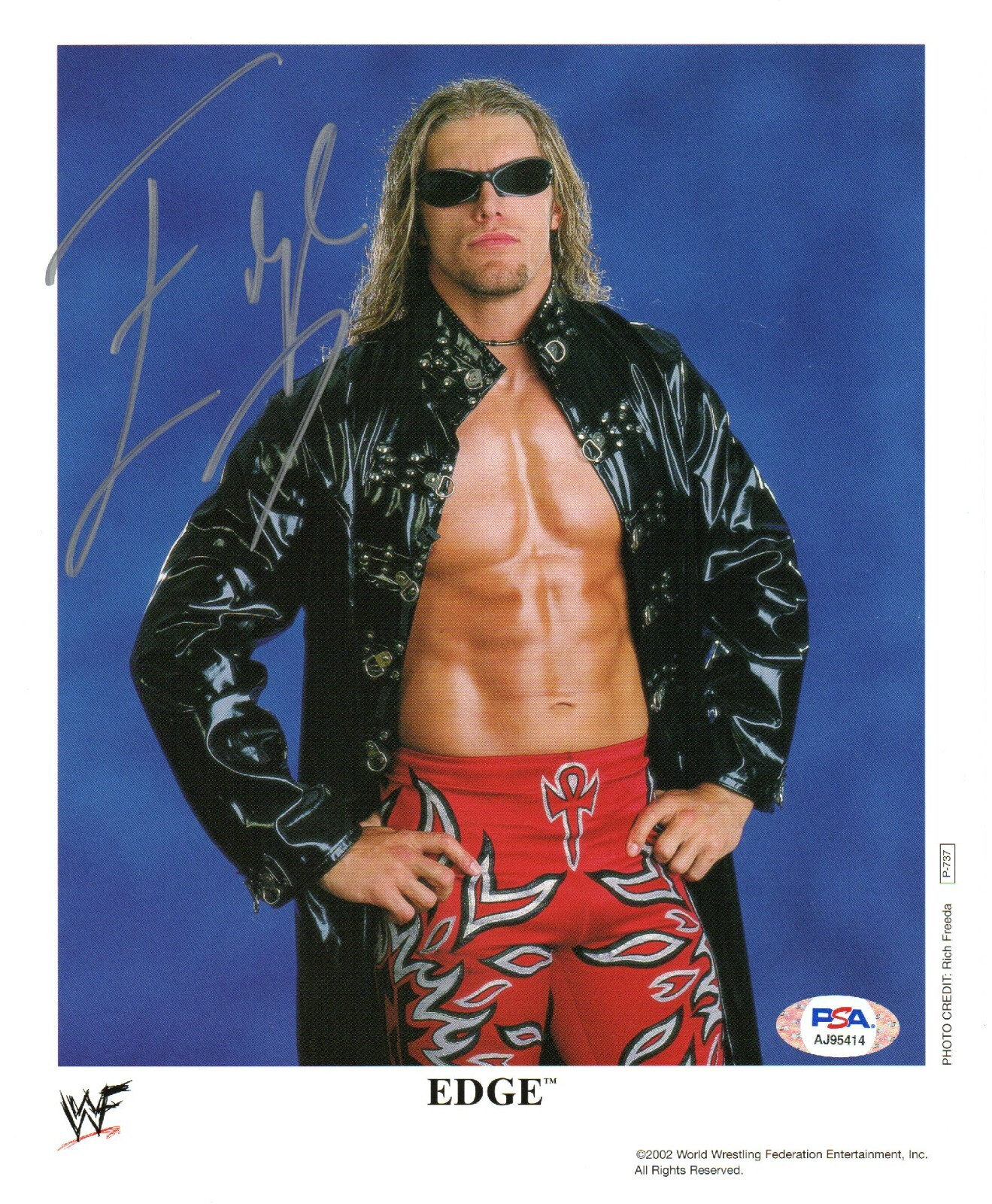 WWE EDGE エッジ 直筆サインカード AUTOGRAPH Edge WWE Auto for sale | eBay
