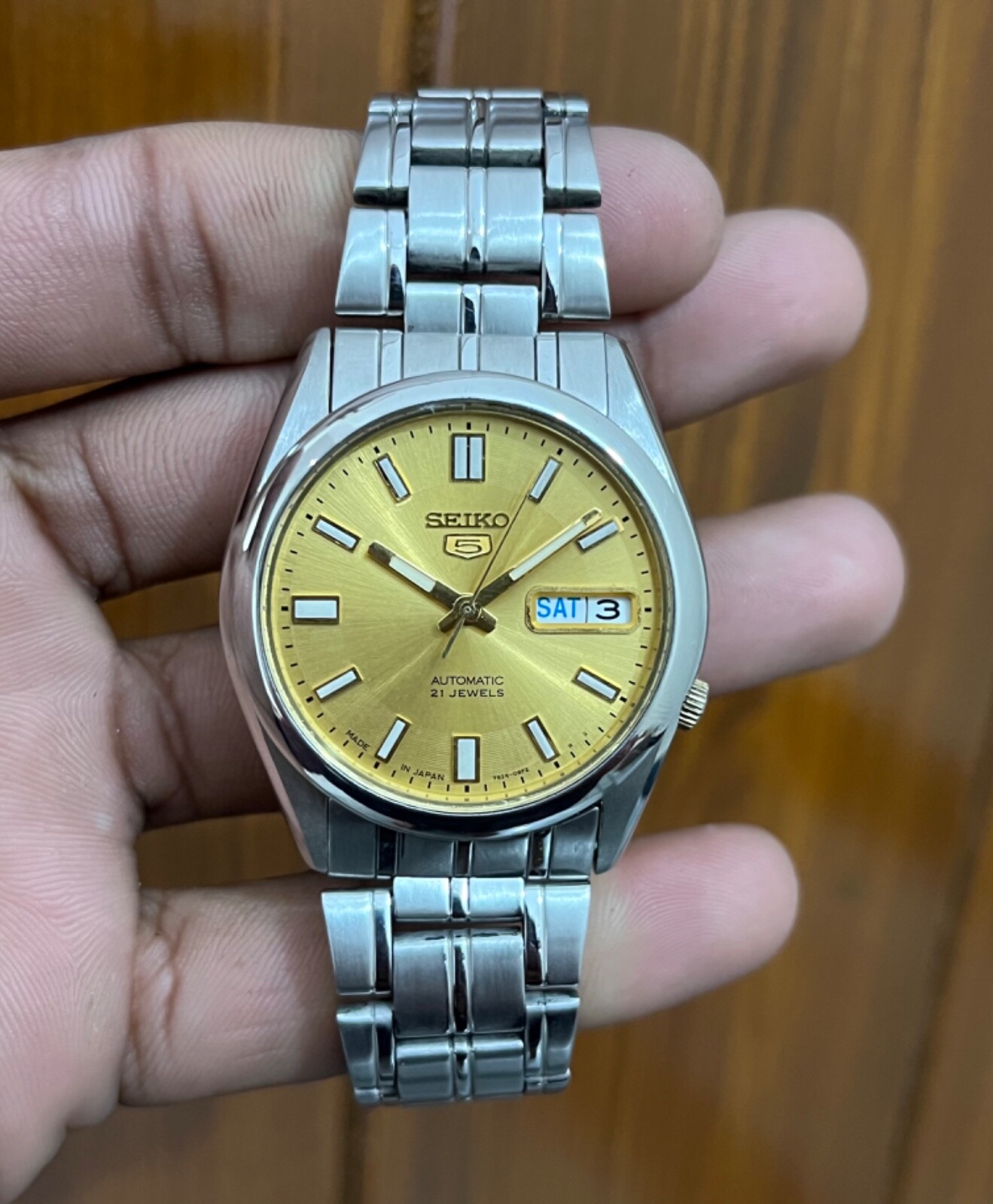 SEIKO5 ブラウン文字盤　7S26-0430 稼働良品 SEIKO5 ブラウン文字盤 7S26-0430 稼働良品
