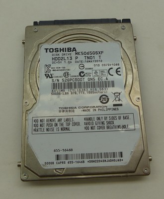 500GB SATA 2.5 HDD 5400RPM 3.0Gp//s Samsung HM501II