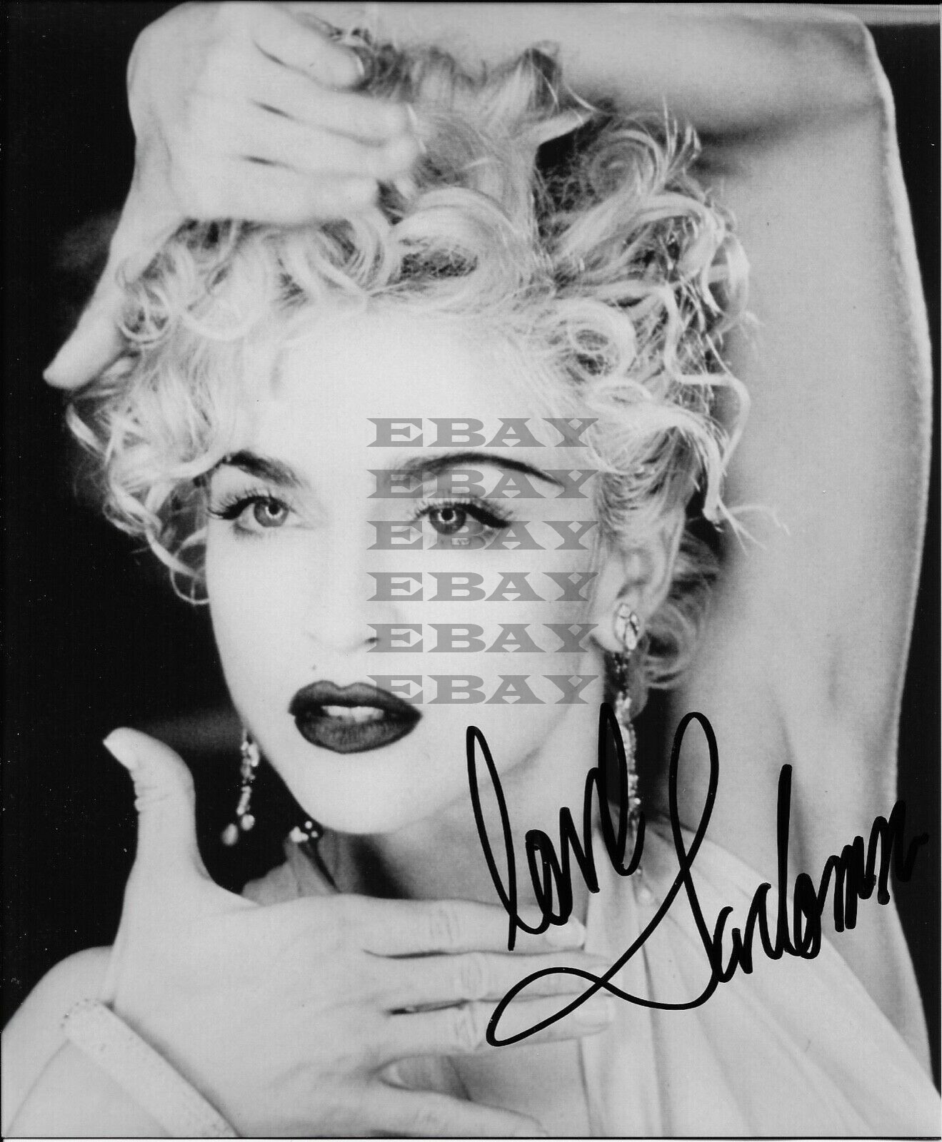 「Madonna 」マドンナサイン入り大判ポスター Yahoo!オークション -「マドンナ madonna」(サイン) (記念品